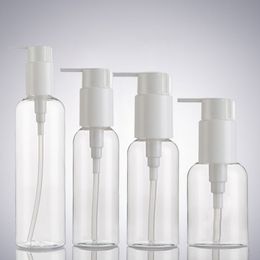 1000PCS 50ml 75ml 100ml 250ml PET Lotion Pump Bottle,Plastic Cosmetic Container,Empty Shampoo Sub-bottling,Essential Oil Bottle