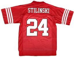 Custom Beacon Hills #24 Stilinski Football Jersey Ed Size S-4xl Top Quality Jerseys