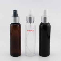 120ml x 40 Plastic Spray Bottle Personal Care 120cc Aluminium Nozzle Fine Mist Pump Perfume Bottles Containers 4ozshipping