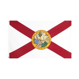 3x5 FT Florida Flag 90x150cm Sunshine State USA Hanging Flags Home Decoration