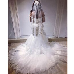 Plus Size Off the Shoulder Mermaid Wedding Dresses sweetheart Bling Beaded Appliques Sequined Wedding Gown Backless Tulle Bridal D323Z