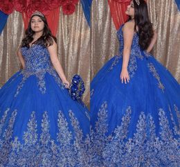 2022 Expensive Champagne Embroidered Quinceanera Dresses Plus Size V-neck Beaded Tulle Ball Gown Puffy Sweet 16 Dress Graduation For College