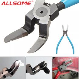 ALLSOME Car Fuel Line Pliers Petrol Clip Pipe Hose Connector Fastener Clips Pliers Release Removal Plier Car Repair Puller Tool Y200321