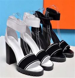19k new hot quality Women Design sandal Leather girl Dress Wedding Shoes Sexy heel Sandals Lady shoes mid-heel sandal