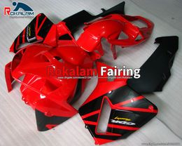 Custome Fairings Kit CBR 600 RR For Honda 2005 CBR600RR F5 Motorcycle ABS Fairings Bodywork Kit 2006 05 06 Red Black (Injection Molding)