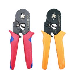 HSC8 6-4A/6-4 0.25-10mm2 crimping pliers electric tube terminals box mini brand clamp tools Y200321
