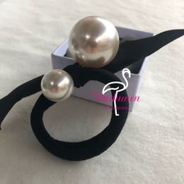 ealstic hair hands classic pearls with bowknot fashion C hairtie duduwen for collection