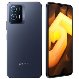 Original Vivo IQOO U5 5G Mobile Phone 8GB RAM 128GB ROM Octa Core Snapdragon 695 Android 6.58" 120Hz LCD Screen 50MP OTG 5000mAh Fingerprint ID Face Wake Smart Cellphone