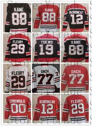 29 Marc-Andre Fleury Jersey 2021 Reverse Retro Patrick Hockey Kane Jonathan Toews Kirby Dach Jerseys Alex DeBrincat Clark Griswold White Red Black Stitched