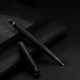 HongDian Black Rollerball Pen Beautiful Tree Texture Smooth 0.5mm Point Excellent Writing Gift Pen for Signature Business Office 201202