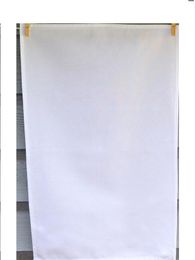 2021 plain white tea towel blank cotton canvas tea towel 50x70 CM kitchen towels