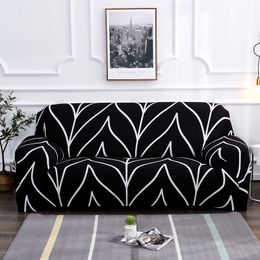 Floral Printed Stretch Sofa Cover Elastic Universal Sectional Throw Couch Corner Cover Cases for Furniture Armchairs Home Decor 201123