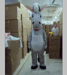 2018 Hot Sale New Grey Zebra Cartoon Character Mascot Costume Custom Products Custom-made Free Shipping