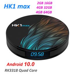 Android 11 HK1 MAX Smart TV Box 4G 32G 64G Quad Core 2.4G/5G Wifi BT4.0 Youtube 4K Set Top Box Media Player 2G 16G TVBOX