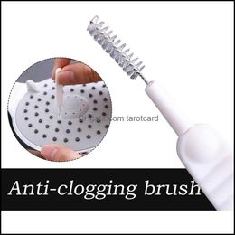 Other Bath & Toilet Supplies Home Garden Accessory 10Pcs/Set Shower Head Cleaning Brush Washing Anti-Clogging Small Pore Gap Tools For Kitch