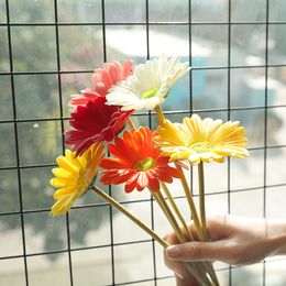 Nordic simulation PU fleshy flowers, African chrysanthemum art kindergarten decoration, dining table, flower arrangement, and small flower placement