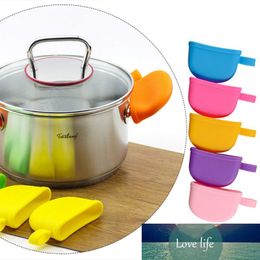 Kitchen Accessories Silicone Heat Resistant Cover Anti-skid Lid Holding Knob Pot Handle