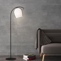 modern decoration floor lamp poly floor lamp white and black nordic style floor light reading light