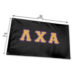 Lambda Chi Alpha Flag 3x5ft Printing 100D Polyester Outdoor Hangjing Club Digital printing Banner and Flags Wholesale