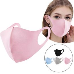 4Pc Cycling Quick-Drying Keep Mask Halloween Cosplay Protection Breathable Fashion Dustproof Cutton For Face With Adult Caps & Masks