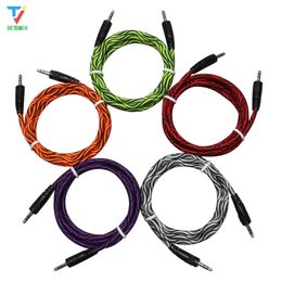 Durable Aux Cable 3.5mm Jack Nylon Braided Audio Cable Male to Male Aux Cord for iphone Samsung for speaker wholesale