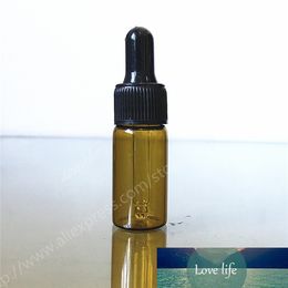 Hot sale 24x 10ml Empty Amber Glass Essential Oil Dropper Bottle,per Vial
