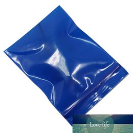 200Pcs 5x7cm Mini Black Blue Plastic Bag Sundry Package Bag Jewelry Crafts Storage Pouch Self Seal Zipper Bag Dust Proof