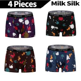 Boxers Shorts Men Underwear Sexy Boxer Male Underwear New Pattern Designs Breathable Men's Panties Fashion Underpants LJ201109