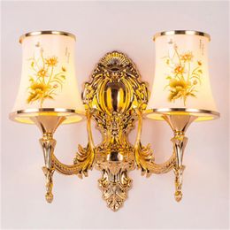 Creative retro LED wall lamp bedside interior bedroom decoration wall lights aisle corridor background wall lamps