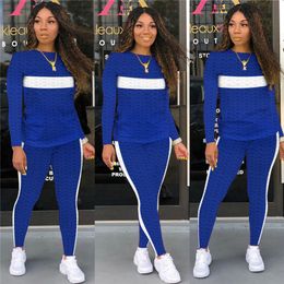 New Plus size 3X Women jogger suit fall winter clothing solid Colour outfits long sleeve tracksuits hoodies+pants two piece set sweatsuits 4319