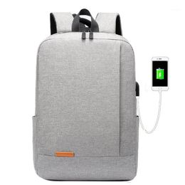 Backpack Waterproof Nylon 14 Inch Laptop Backpacks Fashion School Mochilas Feminina Casual USB Charging Bag For Men Women1