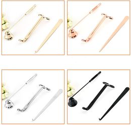 Candle Accessory Set 3Pcs/Lot Candle Tool Kit Candles Snuffer Trimmer Hook Great Gift For Scented Candles Lovers SN3579