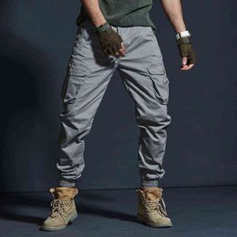 Men Military Tactical Pants Joggers Camouflage Cargo Pants Male Cotton Multi-Pocket Fashions Large Size Trousers -40 G220224