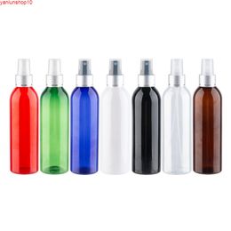 250ml Silver Aluminium Sprayer Pump Plastic Bottles Perfume Freshener Liquid Medicine PET Container 250cc Mist Sprayerhigh quatiy