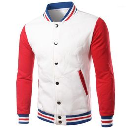 Brand White Varsity Baseball Jacket Men/Women 2020 Fashion Slim Fit Fleece Cotton College Jackets For Fall Bomber Veste Homme1