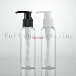 50pcs 100ml plastic Pump Lotion clear Bottle,PET Cosmetic Container,clear Plastic Bottles or Shampoo/shower gel Bottlegood package