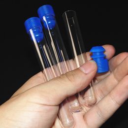 2018 New 1000pcs 15x100mm Transparent Laboratory Clear Plastic Test Tubes Vials With Push Caps School Lab Supplies