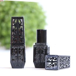 Empty Black Square Lipstick Tube Makeup Lip Gloss Tubes Containers Cosmetic Stick Bottle Balm 24PC/LOThigh qualtity