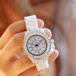 Fashion Ceramic Watchband Waterproof Wristwatches Top Brand Luxury Ladies Watch Women Quartz Vintage Women watches 211228319d