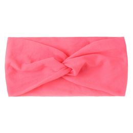 2022 new Baby Turban Bebe Bowknot Headband Girl Princess Hairbands Bow Knot Soft Headwraps Nylon Hair Accessory