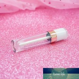 /50pcs 5ml Plastic Round Lip glaze Packing Bottle Silver/Black/Rose Gold rim Lip gloss Tubes Cosmetic Lipstick Container Tools