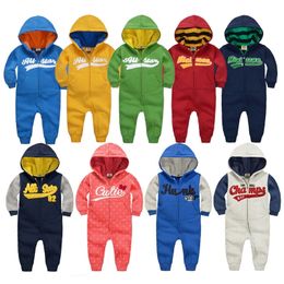 Spring Autumn Baby Rompers Boy Clothes Kids Jumpsuits Infant Long Sleeve Underwear Newborn Girl Cotton Tracksuit Clothing 201027