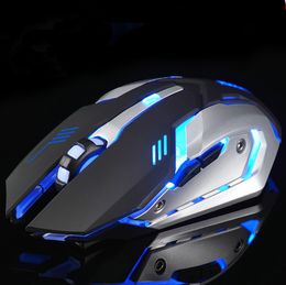 Hot Selling FREE WOLF X7 Wireless Mouse 7 Colours LED Backlight 2.4GHz Optical Gaming Mice For Windows XP/Vista/7/8/10/OSX