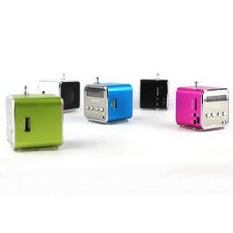 Mini Portable Micro Card USB Disc Speaker MP3 Music MP3 Player Amplifier Stereo FM Antenna Radio with Multi-color