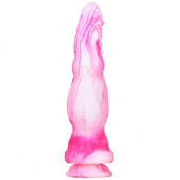 NXY Dildos Big double hardness big dildo Anal plug reality with sucking cup real skin feeling huge penis erotic sex toy man and women 0121