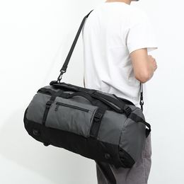 Sports Fitness Bag Men Gym Training Bag Shoulder Crossbody Blosa Waterproof Multi-Function Handbag Portable Travel Duffle Q0705