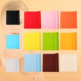 40x30cm Silicone Mats 12 Colours Baking Mat Muiti-function Silicone Placemat Heat Insulation Anti-slip Pad Bakeware Kid Table Placemat Decora