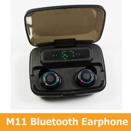 2020 newest M11 tws Earphone Headphones Noise Cancelling in-Ear Stereo Sport BT5.0 Wireless Earbuds Headset with Retail Box