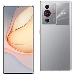 Original Nubia Z40 Pro 5G Mobile Phone 12GB RAM 256GB 512GB ROM Octa Core 64MP NFC Snapdragon 8 Gen 1 Android 6.67" OLED Curved Screen Fingerprint ID Face Smart Cellphone