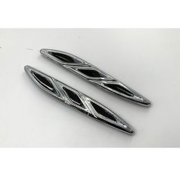 For Buick LaCrosse 2009-2013 Car Auto Front Cover Left Right Side Silver Black Decorative Frame Trim300I